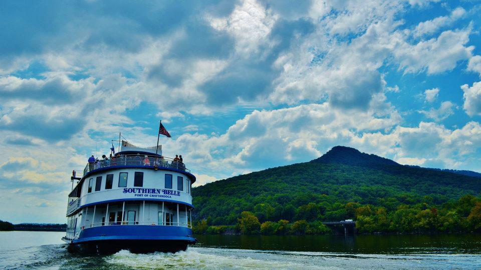 a large ship in a body of water